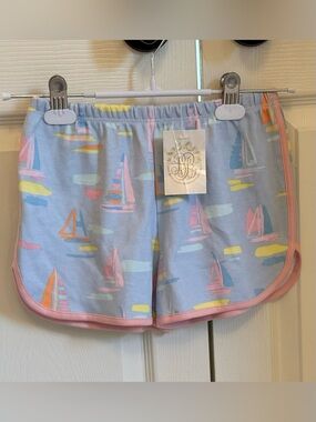 NWT TBBC Beaufort Bonnet Company sailboat shorts size 8